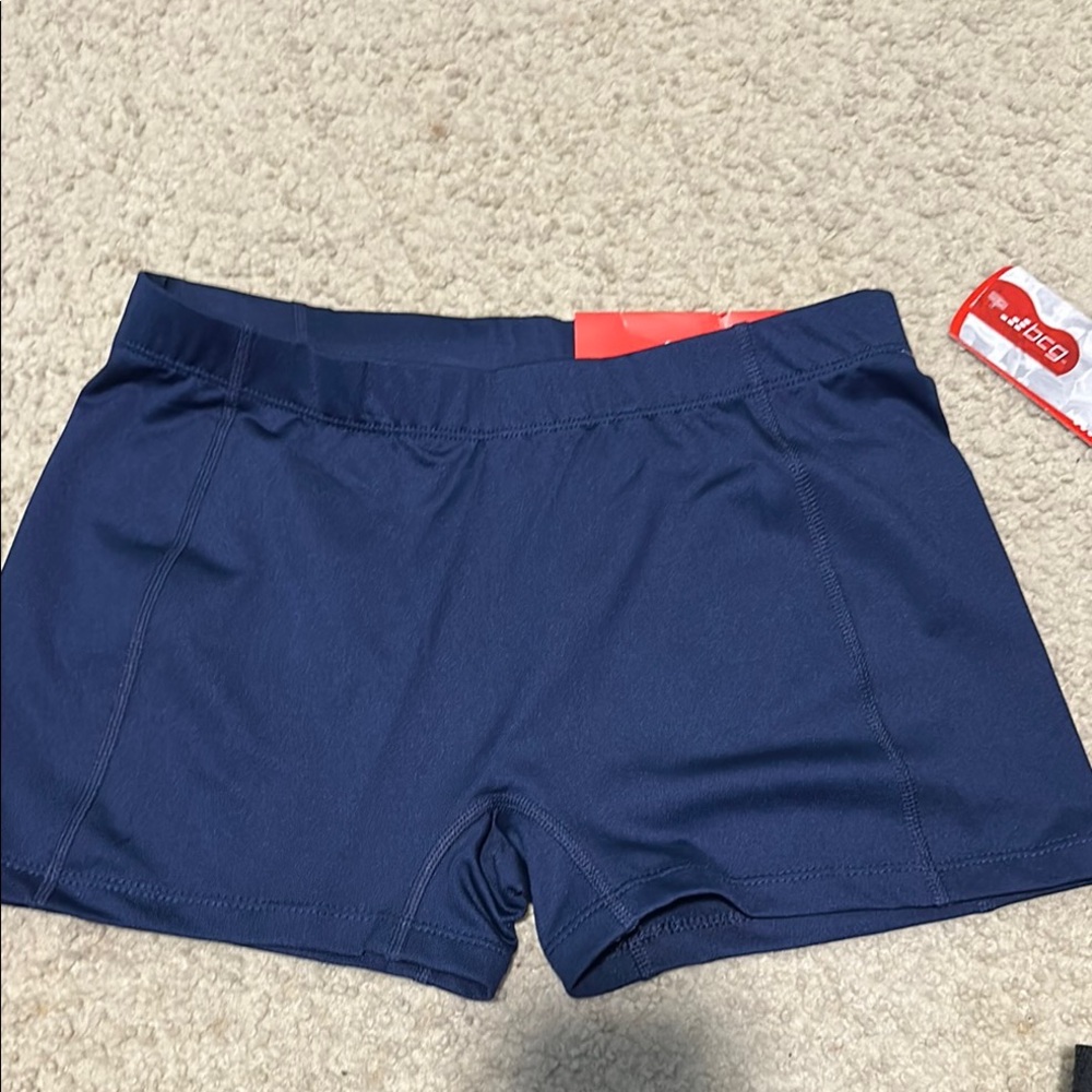 Navy Blue Athletic Shorts